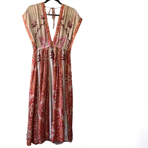 Free People Azaria Embroidered Maxi Dress - Picture 2 of 7